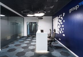 UALCOM-Twin в проекте UALCOM завершила создание стильного офиса для мирового гиганта в сфере рекламы – компании GroupM.